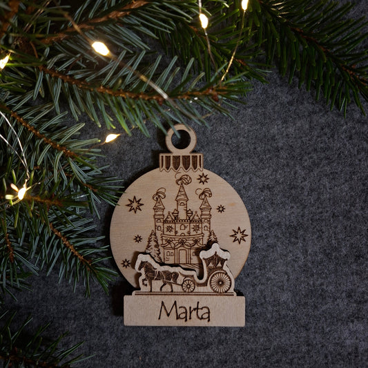 Personalizēts eglīšu rotājums