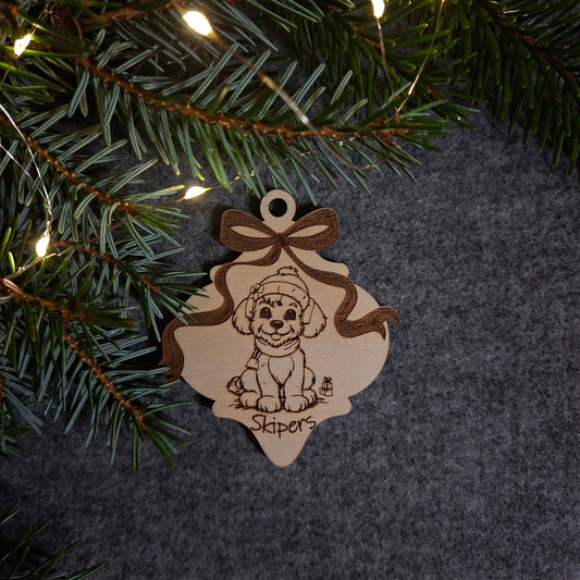 Personalizēts eglīšu rotājums